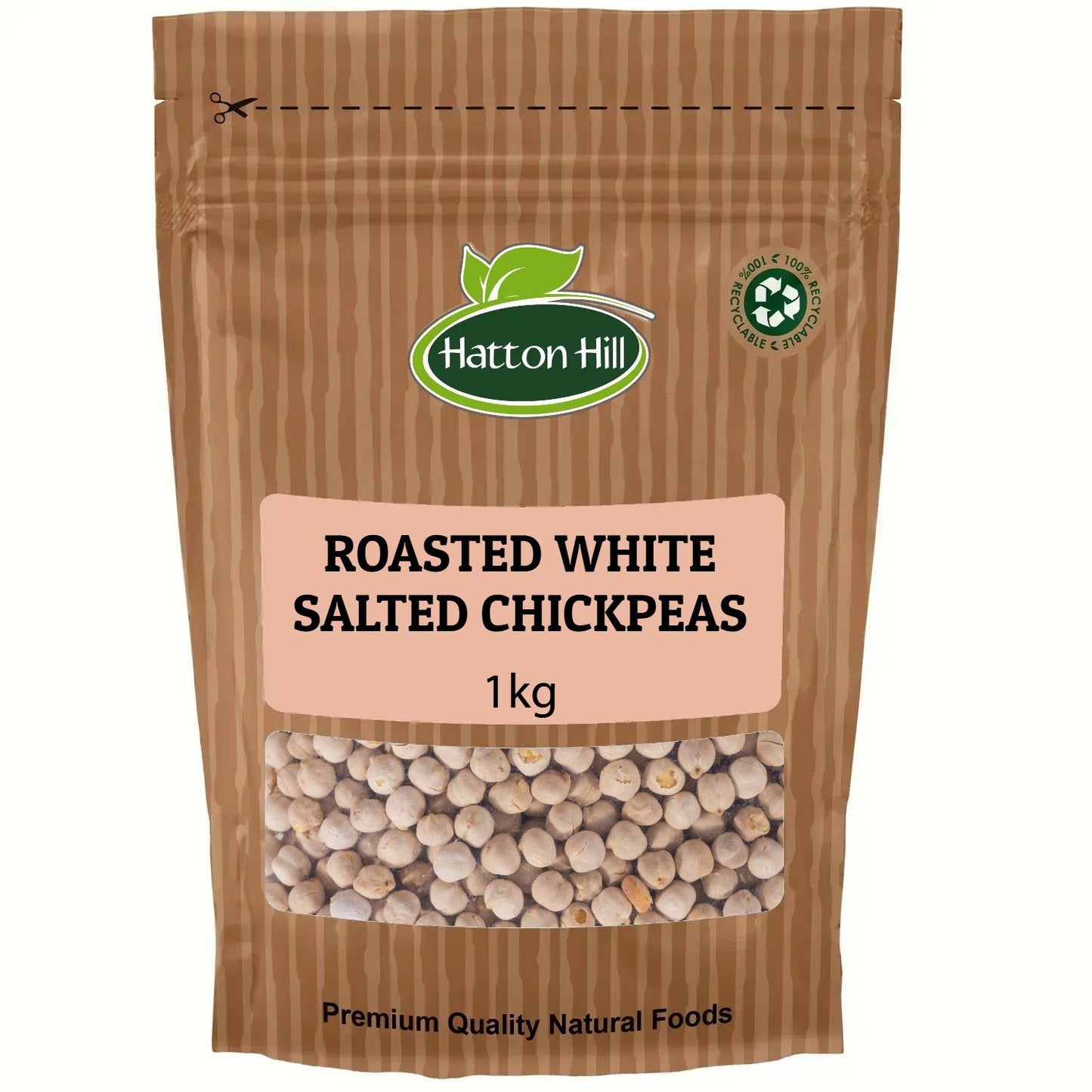 Roasted & Salted Chickpeas - White