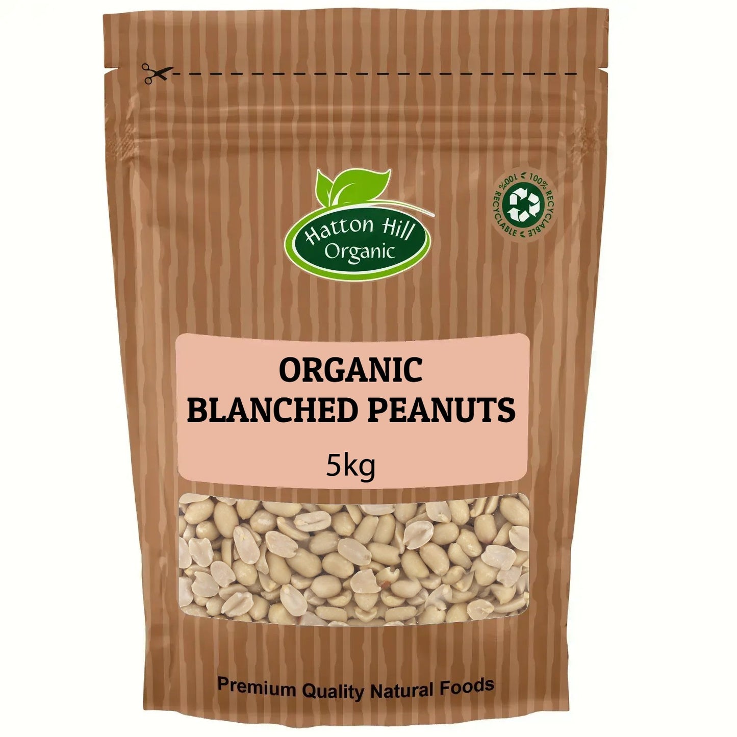 Organic Blanched Peanuts