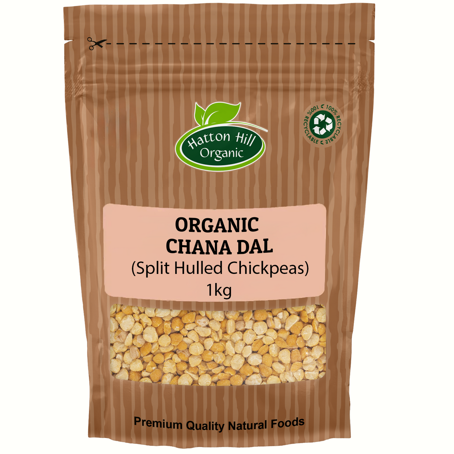 Organic Chana Dal (Split Hulled Chickpeas)