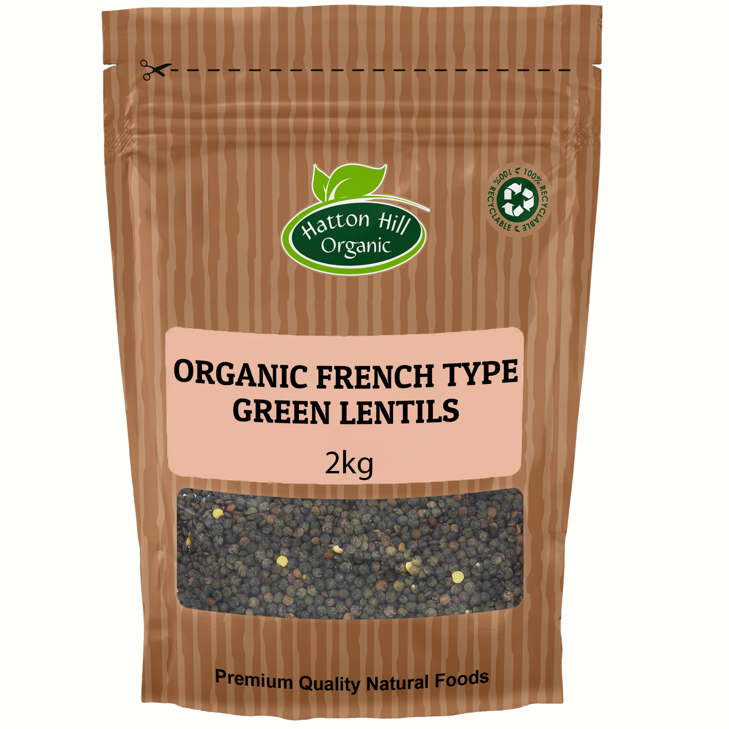 Organic French Type Green Lentils