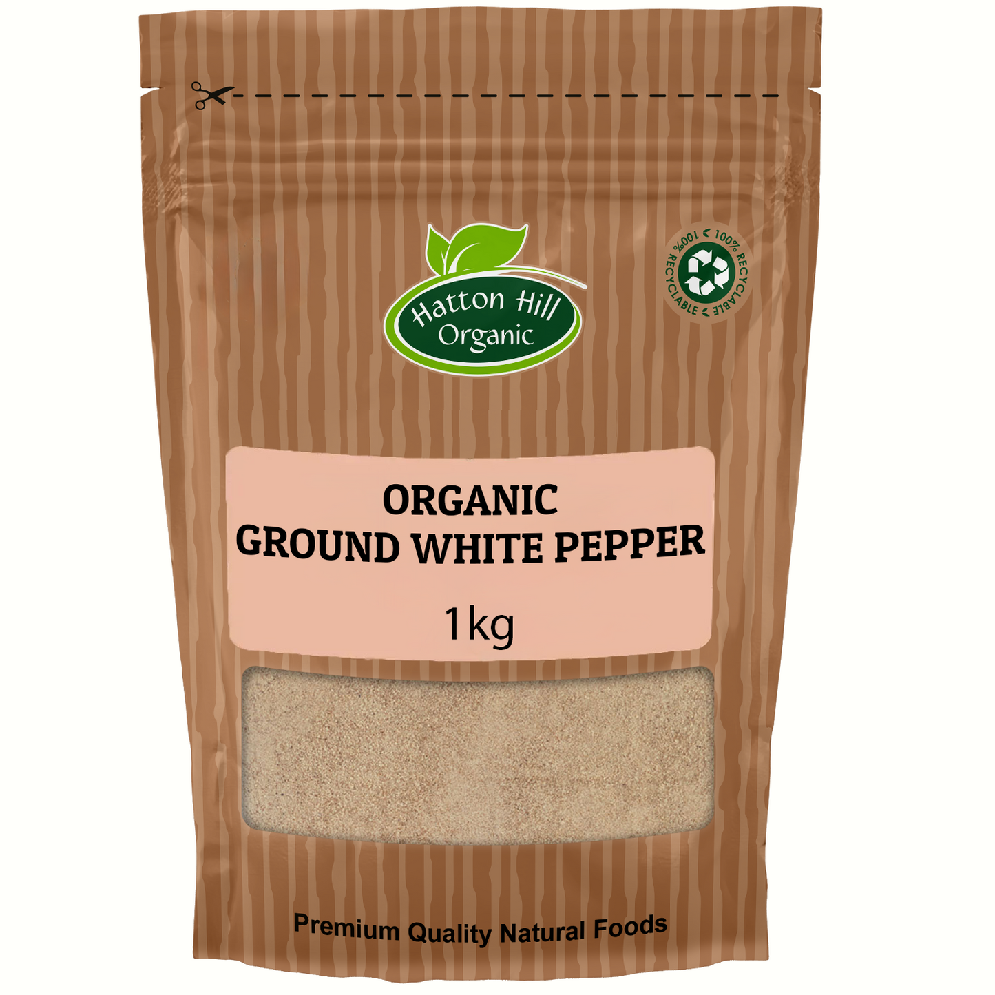 Organic Ground White Pepper