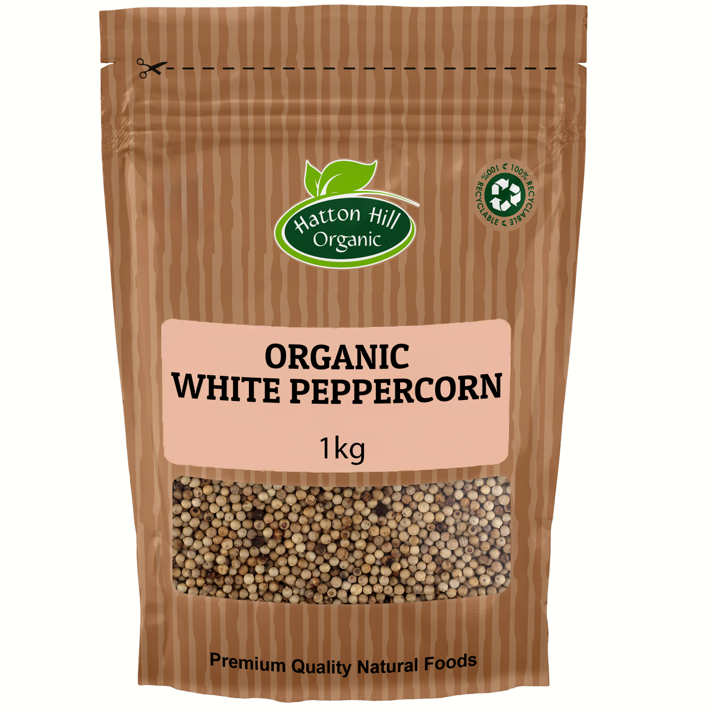 Organic White Peppercorns