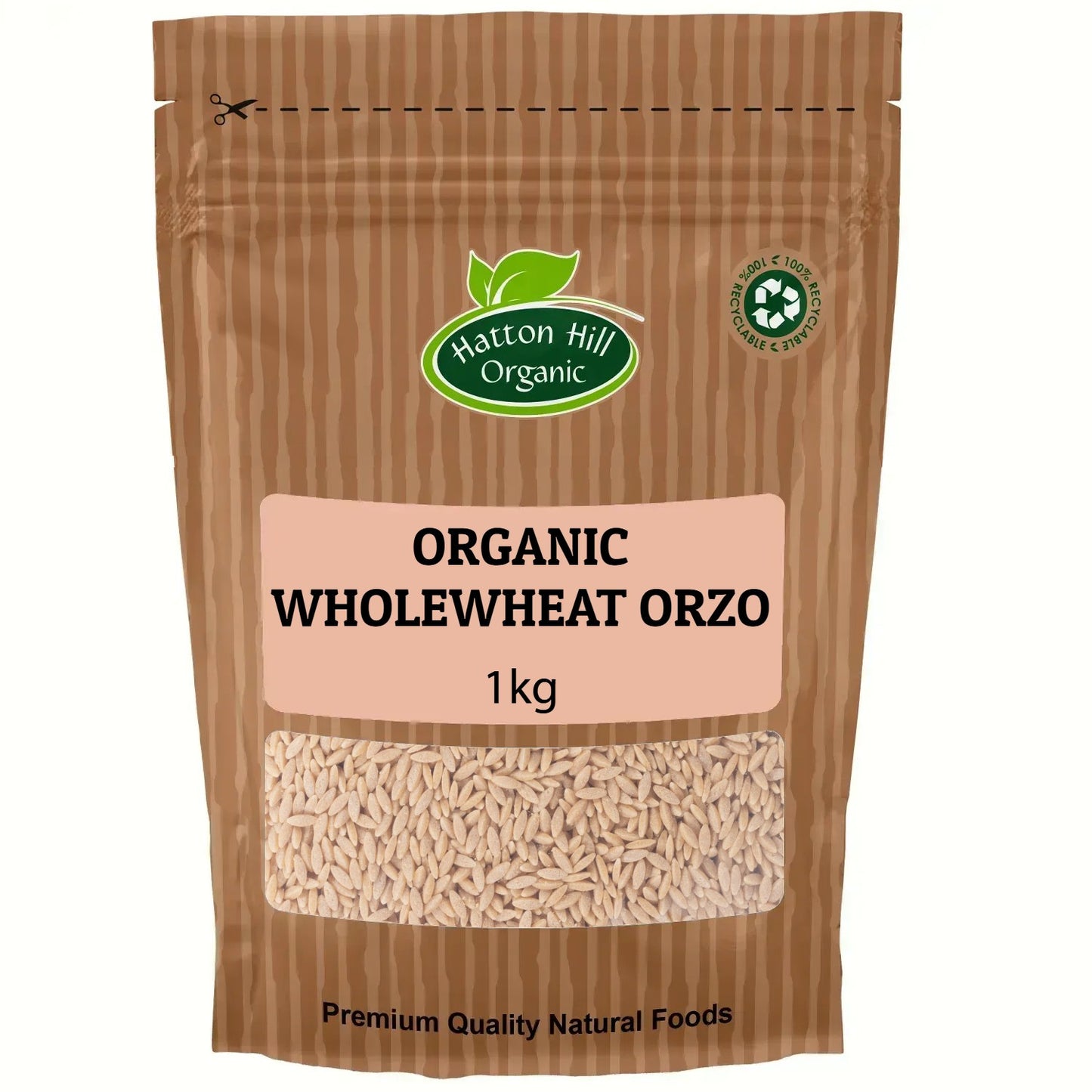 Organic Wholewheat Orzo