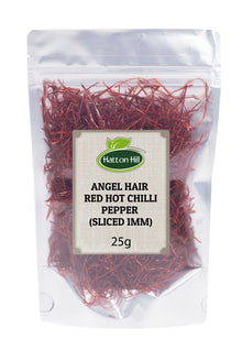 Angel Hair Red Hot Chilli Pepper (Sliced 1mm)