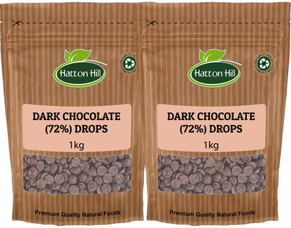 72% Dark Chocolate Drops