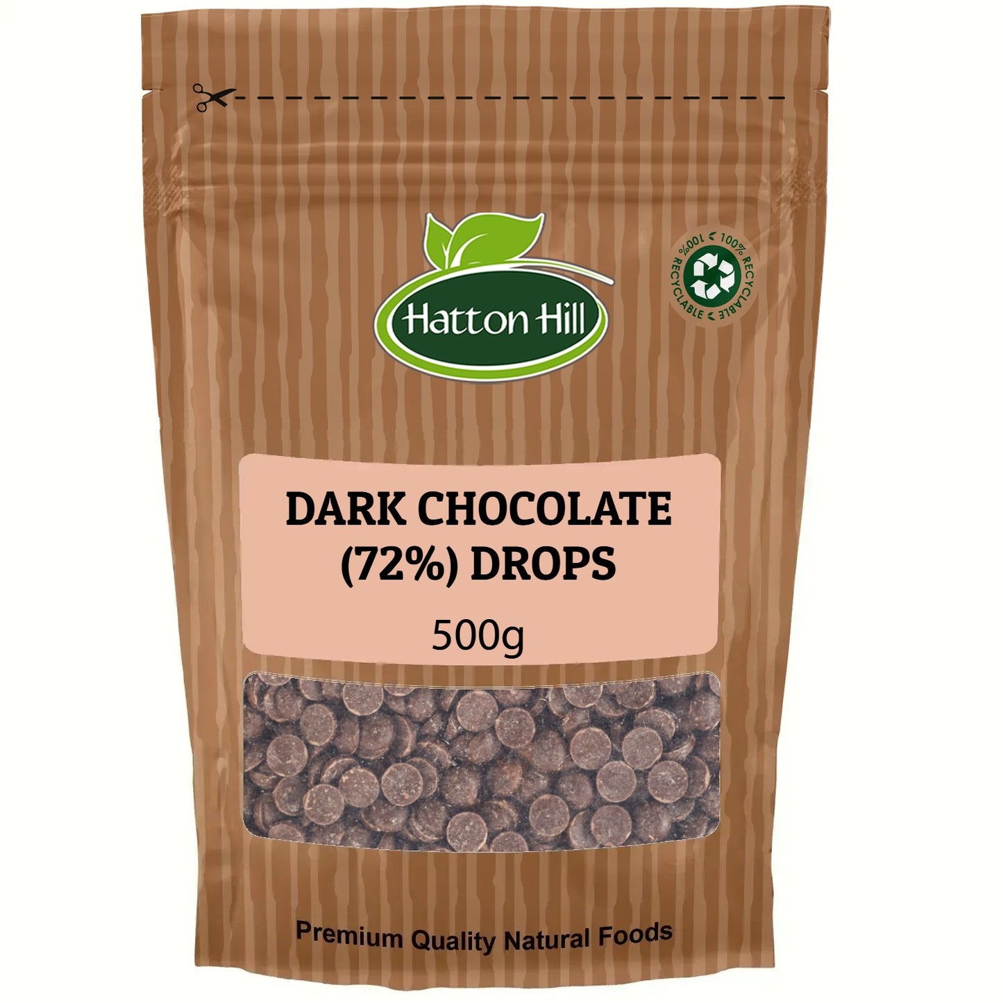 72% Dark Chocolate Drops