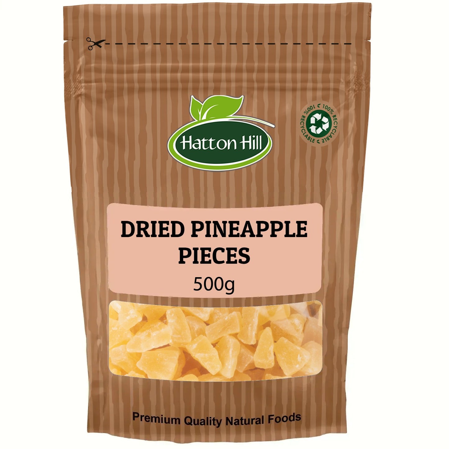 Dried Pineapple Pieces