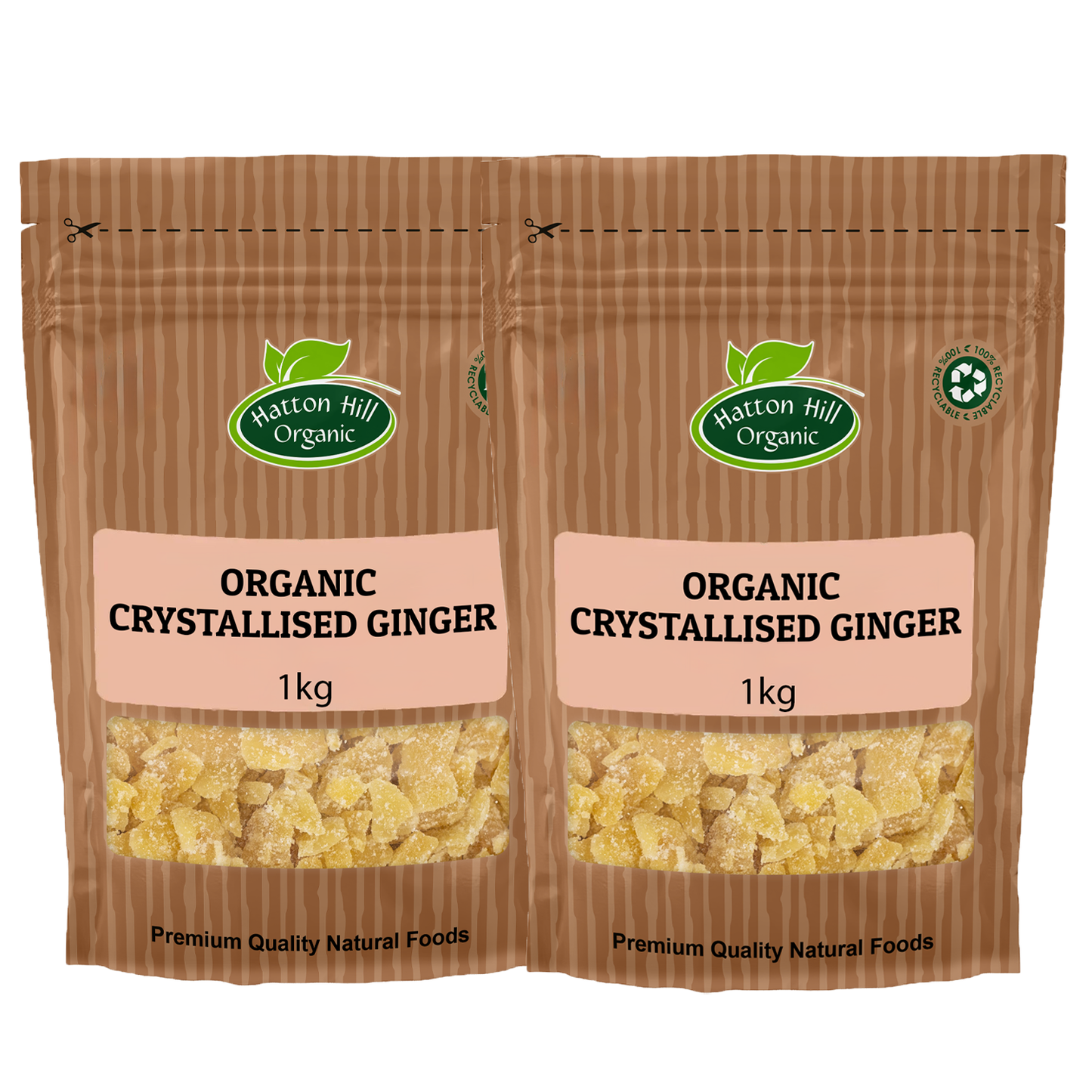 Organic Crystallised Ginger