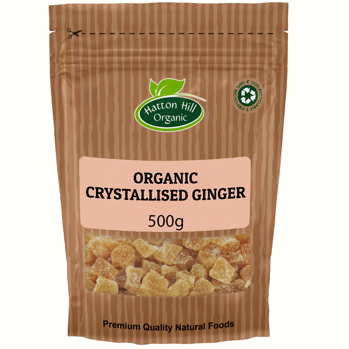 Organic Crystallised Ginger