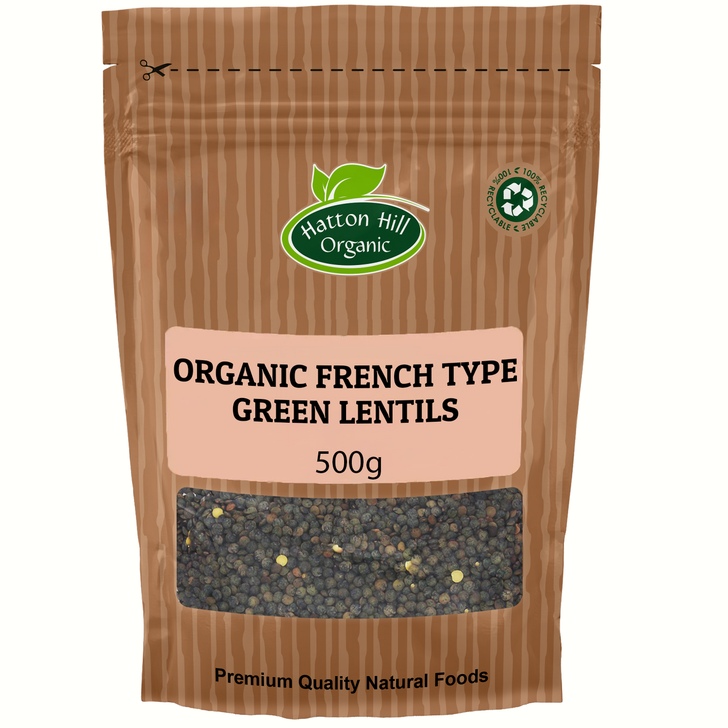 Organic French Type Green Lentils