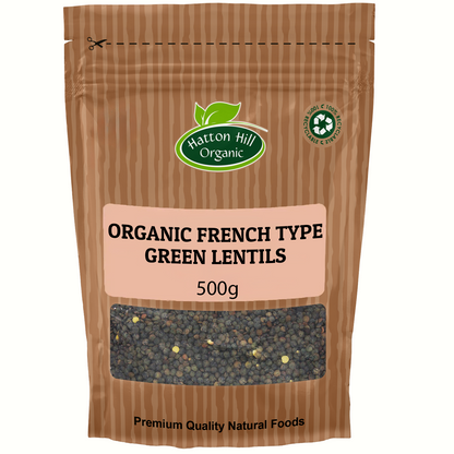 Organic French Type Green Lentils