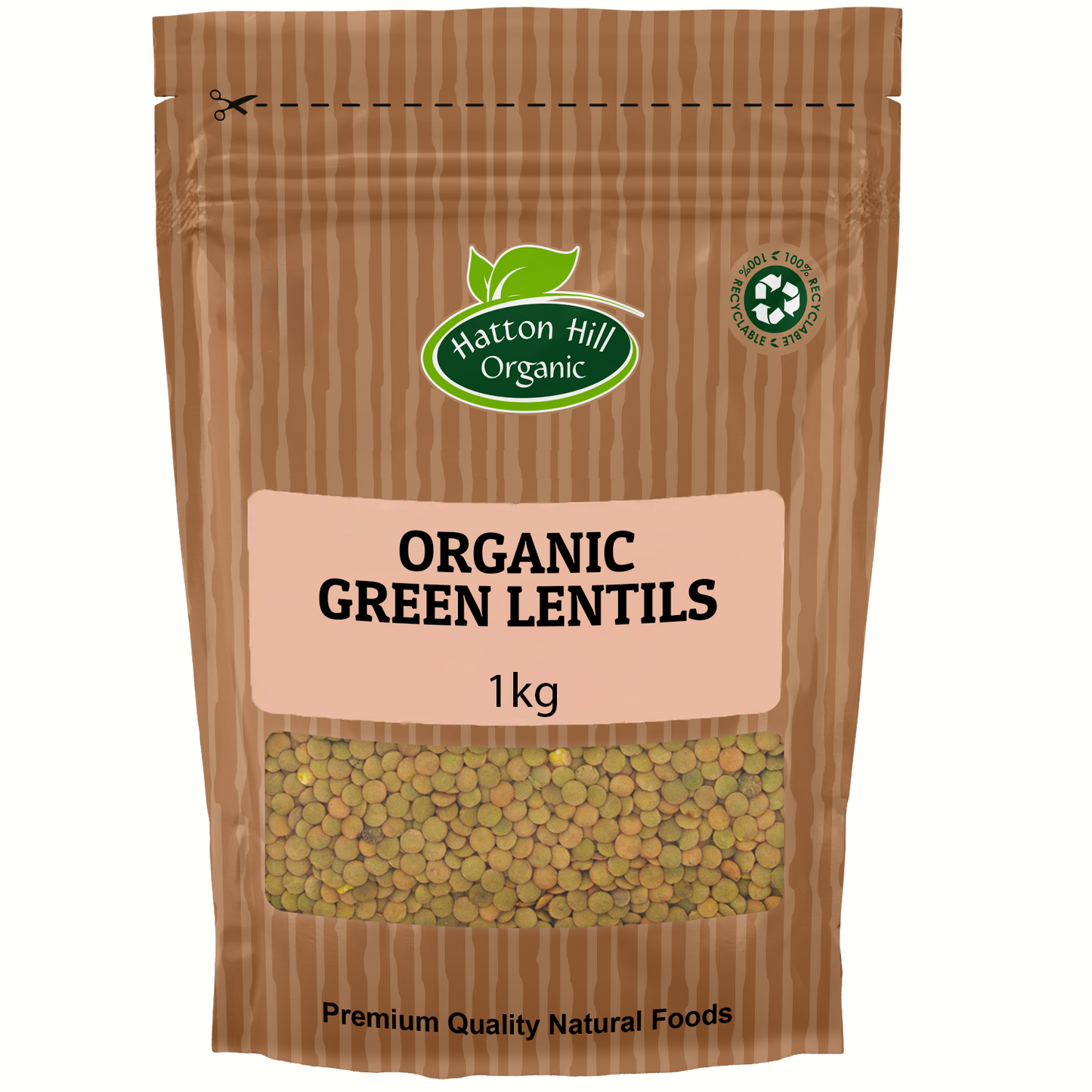 Organic Green Lentils