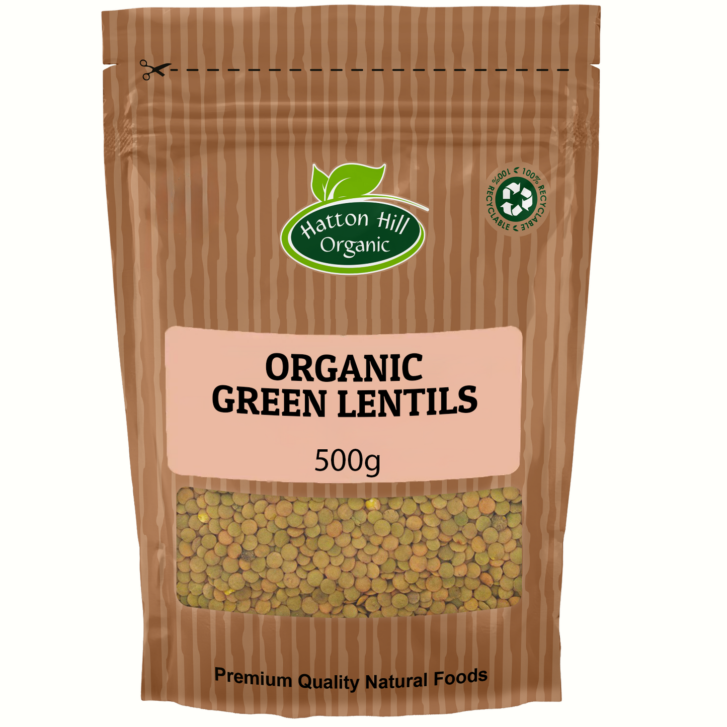 Organic Green Lentils