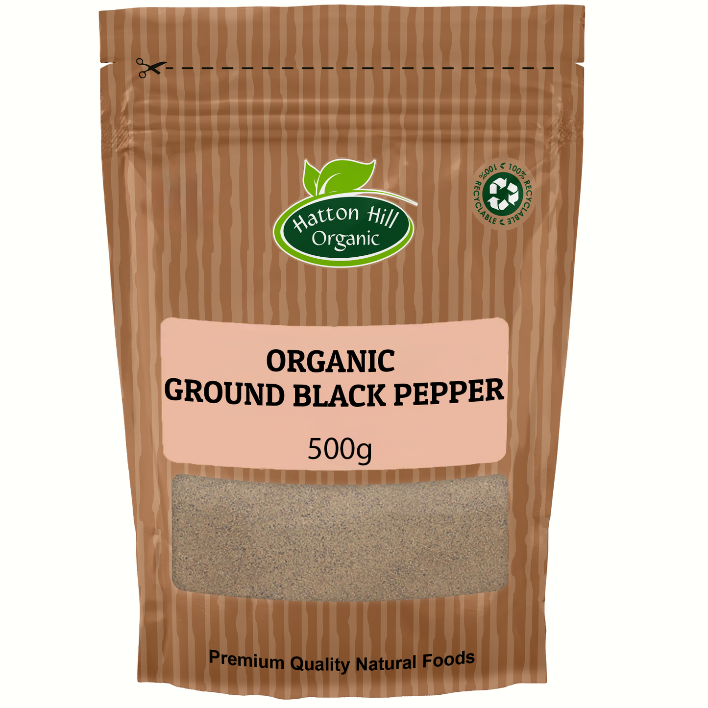 Organic Ground Black Pepper
