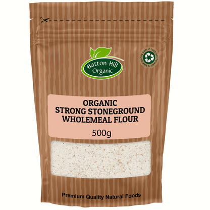 Organic Strong Stoneground Wholemeal Flour