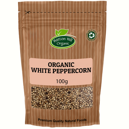 Organic White Peppercorns