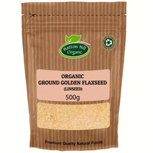 Organic Ground Golden Flaxseed