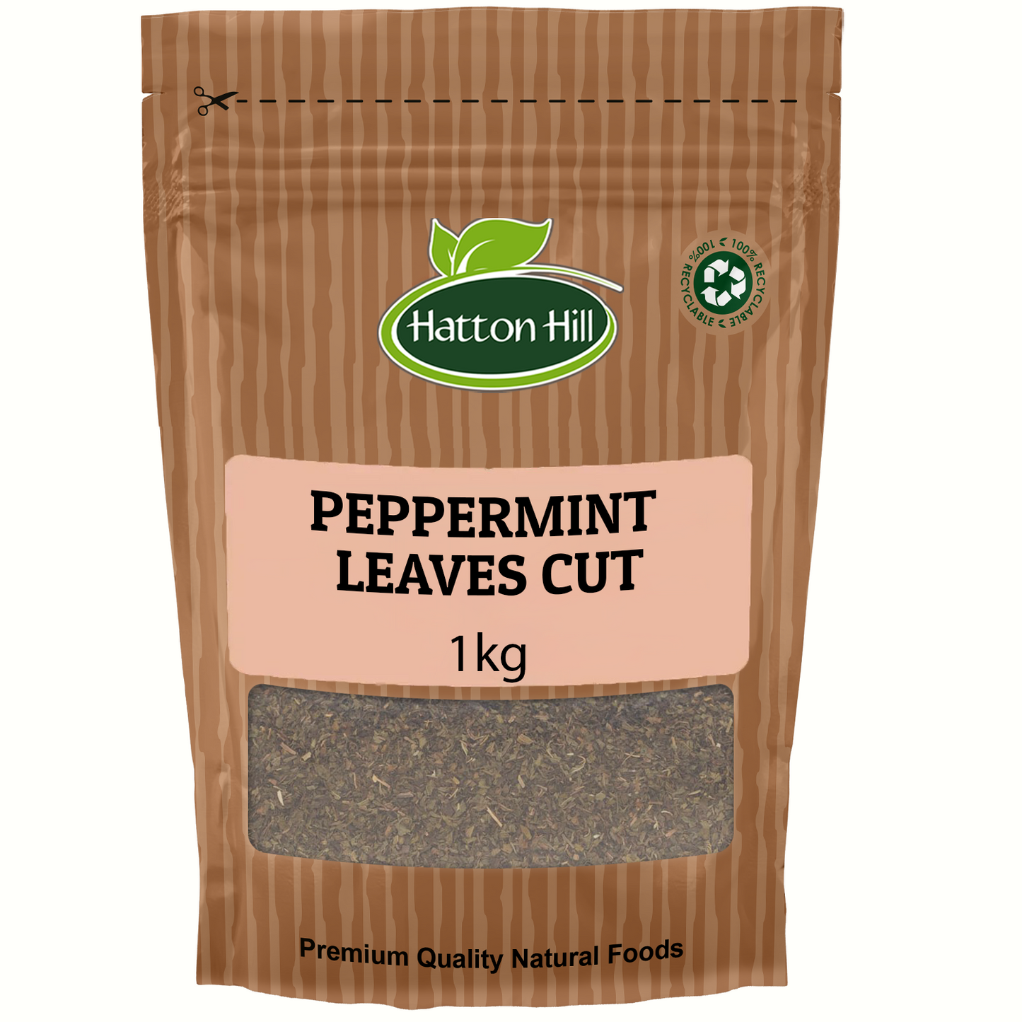 Peppermint Leaves Cut