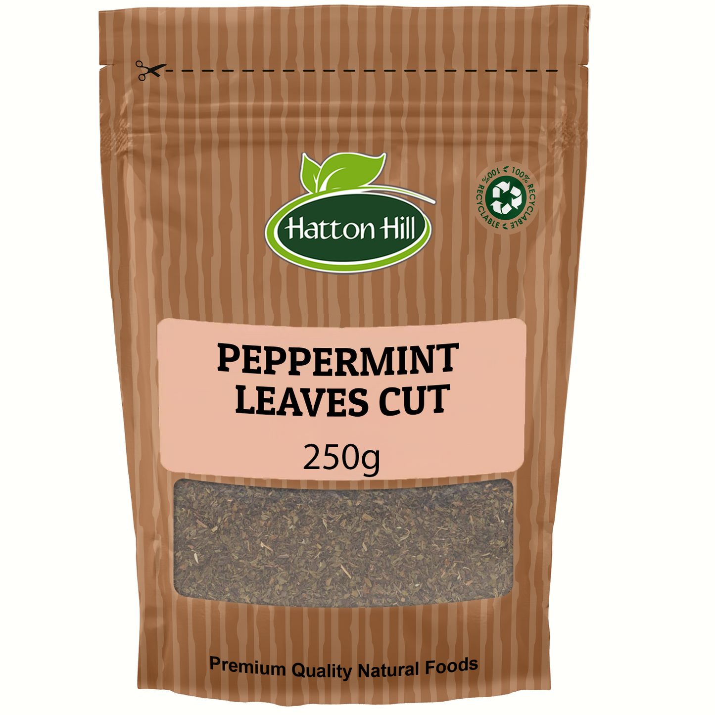 Peppermint Leaves Cut